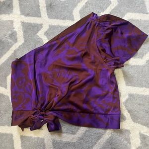 Express one shoulder top